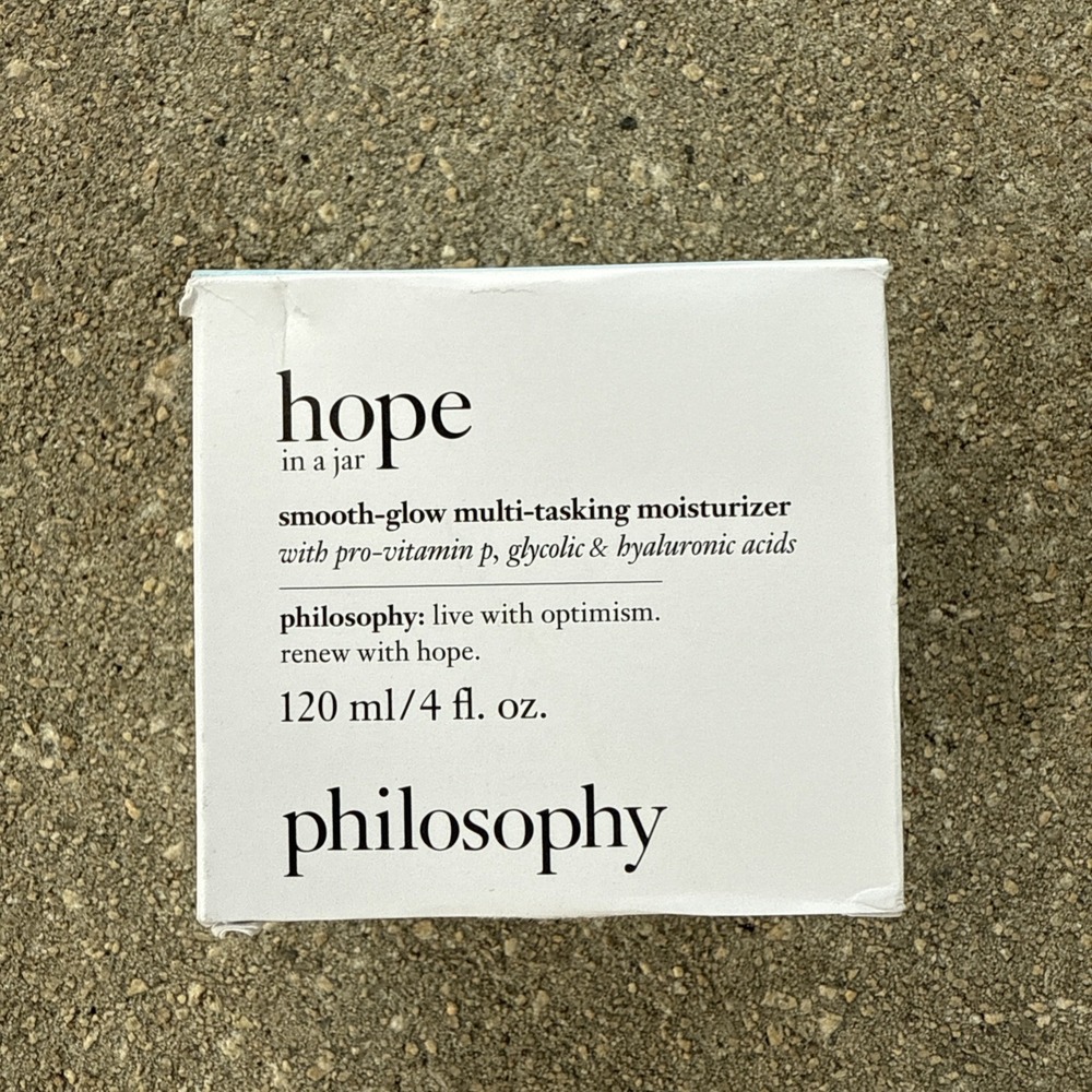 Philosophy Hope In A Jar Smooth Glow Multi Tasking Moisturizer  4 fl.oz / 120 mL
